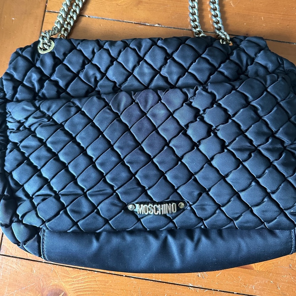 Moschino quilted purse